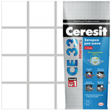 Затирка CE 33 серебристо-серый 2 кг / CERESIT