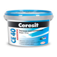 Затирка CE 40 серо-голубая водоотталкивающая 2 кг / CERESIT